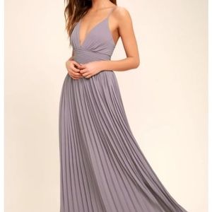 Lulu's Depths of Love Purple Bridesmaid Dress